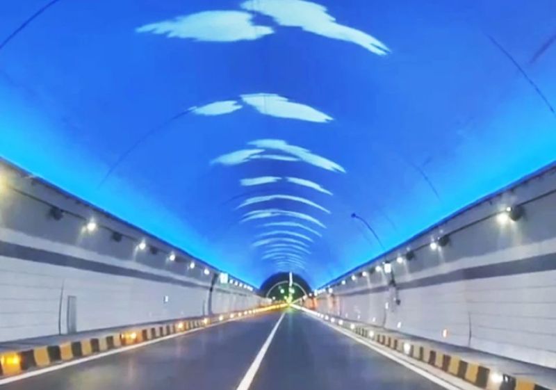 15公里,木寨岭隧道通车,3200威尼斯vip,特色,隧道照明,艺术方案,惊现,渭武高速
